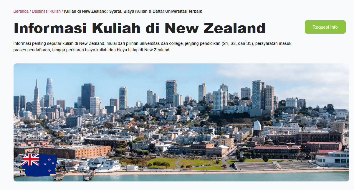 kuliah di new zealand
